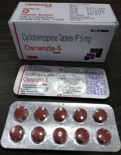 Cyclobenzaprine Hcl 5Mg Tablets Drug Solutions