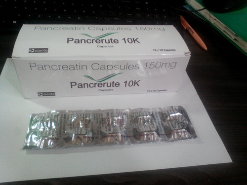 पैनक्रिएटिन कैप्सूल 150Mg ड्राई प्लेस