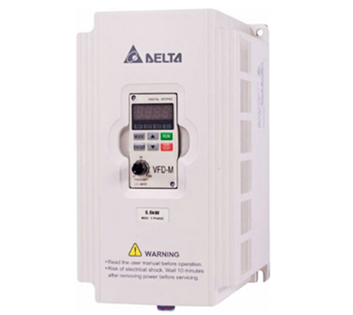 Delta VFD037M43A AC Drive - 3 Phase, 0.75 HP, 1 Year Warranty | VFD Control, Energy Efficient, Reliable Performance