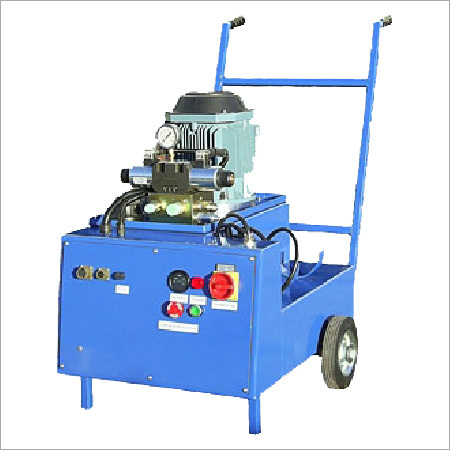 Blue Hydraulic Stub Pulling System