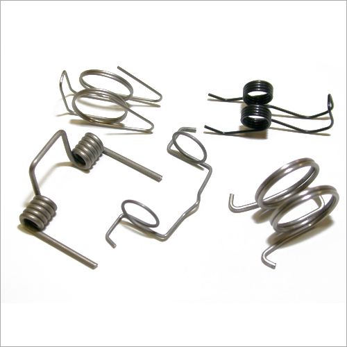 Torsion Spring - Stainless Steel & Alloy Steel - Customizable Size, Lightweight, High Tensile Strength, Breakage Resistant, Left/right Hand Wound