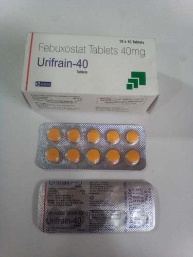 Febuxostat 40 Mg Tablets Capsules