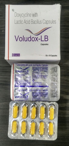 Doxycycline Hydrochloride 100Mg As Pellets  Lactic Acid Bacillus 5 Billion Spores Ec Pellets Capsules
