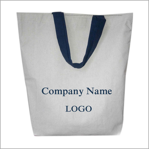 Cotton Bag - Variable Dimensions, Off-white Color | Customizable, Durable, Eco-friendly, Lightweight, Reusable, Stylish, Versatile Design With Double Handles