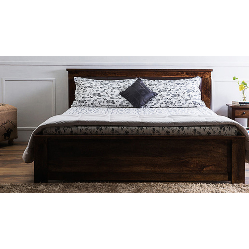 Wudstuk Taraval Handcrafted King Bed With Storage