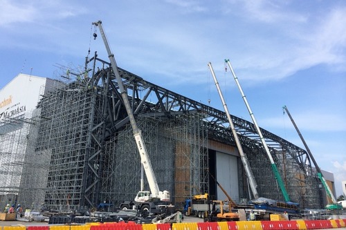 Aircraft Hangar Structure - Steel Material, Durable Steel Roof Design for Enhanced Longevity and Protection