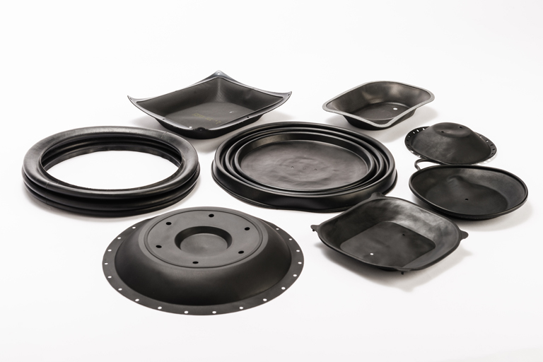 Black Industrial Rubber Diaphragm