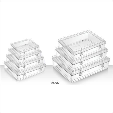 Plastic Square Folding Food Containers - 500-1500 Gram Capacity, Transparent Design | Ideal for Storage and Meal Prep