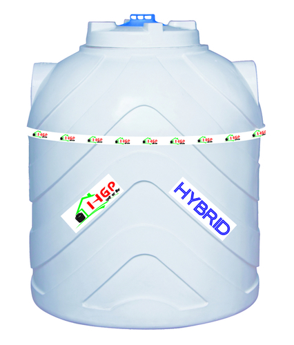 Hgp Hybrid Water Tank - Food Grade Lldpe, 200-15000 Ltr Capacity, Cylindrical Shape, All Colors Available | Durable & Versatile Water Storage Solution