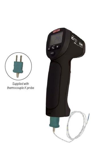 Digital Infrared Thermometer - Measuring Range -50°C to 800°C, Accurate to ±1°C | Handheld Digital Display, 20 Measurement Memory with Thermocouple K Probe