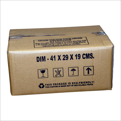 अच्छी तरह से पैकेज किया गया कागज़ का डिब्बा