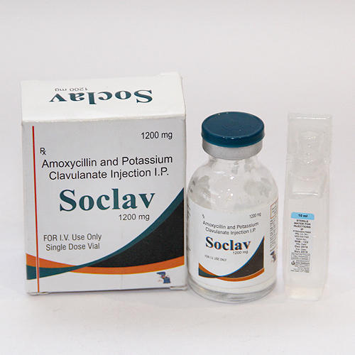 Amoxycillin & Potassium Clavulanate Injection Application: Bacteria