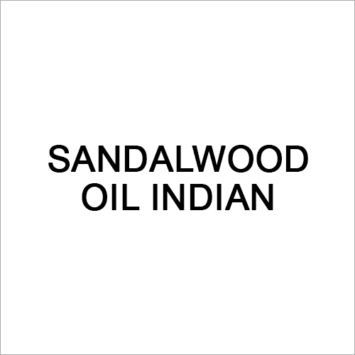 Sandalwood Oil