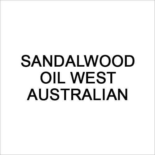 Australian Sandalwood Oil