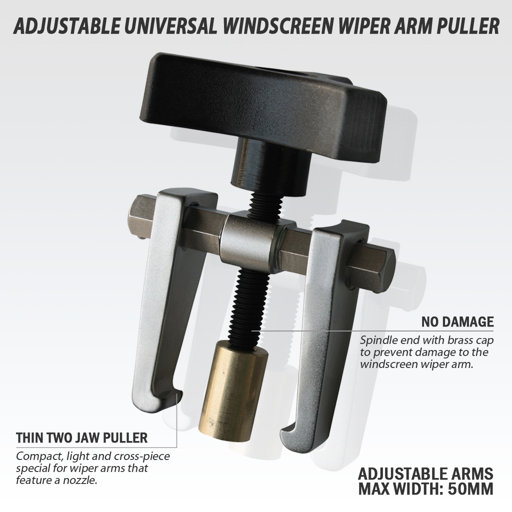 Fit Tools Adjustable Light Windscreen Wiper Arm Remover