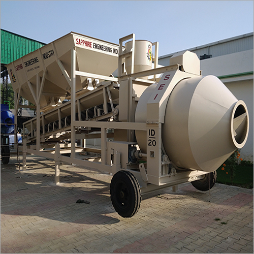 Concrete Inline Batching Plant - Cast Iron Material | Robust Design, Efficient Mixing, Durable Performance