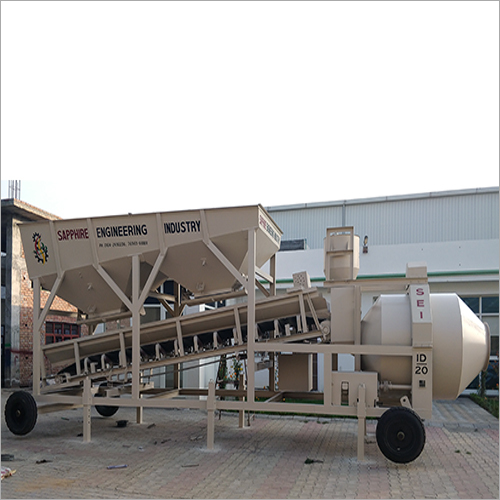 Concrete Inline Batching Plant - Cast Iron Framework | Durable and Reliable Material Performance