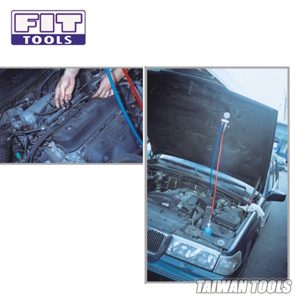 Fit Tools Vacuum System Fuel Injection Or Intake Valve Cleaner And Tester Kit