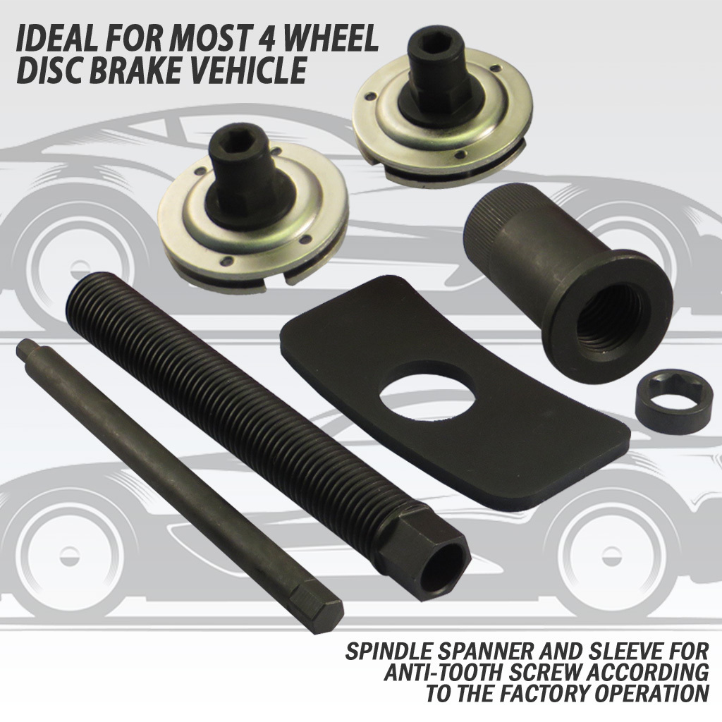 Fit Tools Universal Auto Adjustable Disc Brake Caliper Piston Rewind Wind Back Remover