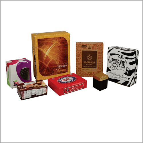 प्रिंटेड केक बॉक्सेस