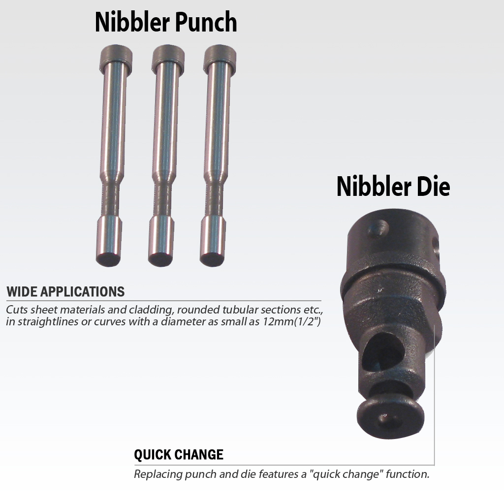 Power Drill Nibbler Punch Metal Sheet Cutter