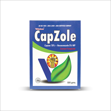 Captan 70% + Hexaconazole 5% Wp