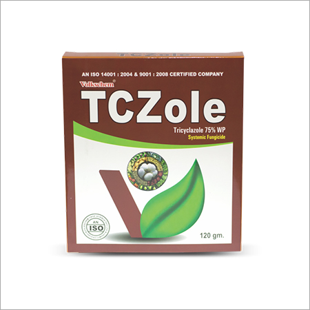 Tricyclazole 75% Wp - 120 Gm Packaging Size, White Powder State | Systemic Fungicide For Rice Blast Control, Versatile Application Methods