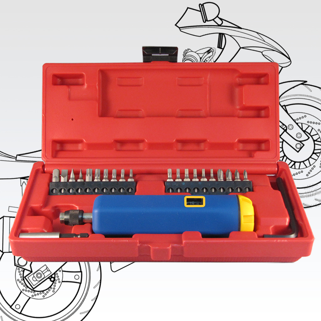 Fit Tools Made In Taiwan Adjustable Torque Screwdriver With 2 Display 2 ~ 10 Nm