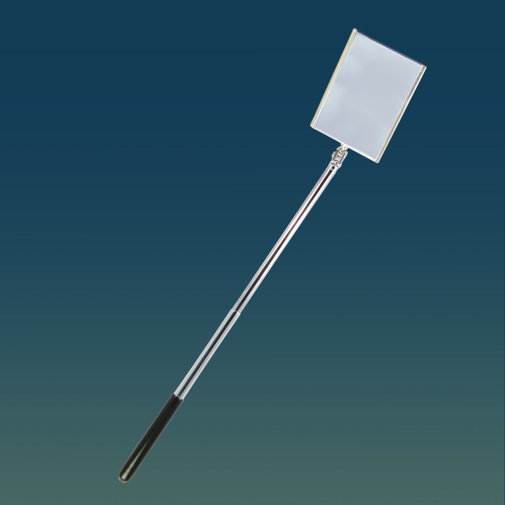 Fit Tools Made In Taiwan 270~400mm Extendable Square Telescopic Inspection Mirror