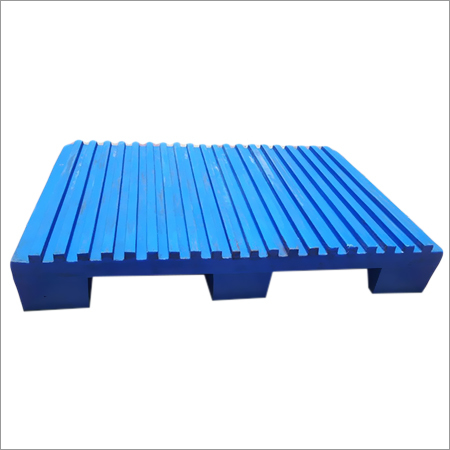 Corrugated Top Pallet - Plastic Material, 600x400x320 Mm Size, Blue Color | 4-way Entry, Ideal For Cold Storage And Food Processing