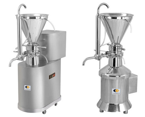 Colloidal Mill - Stainless Steel, 220-380V | Silver Finish for Laboratory Use