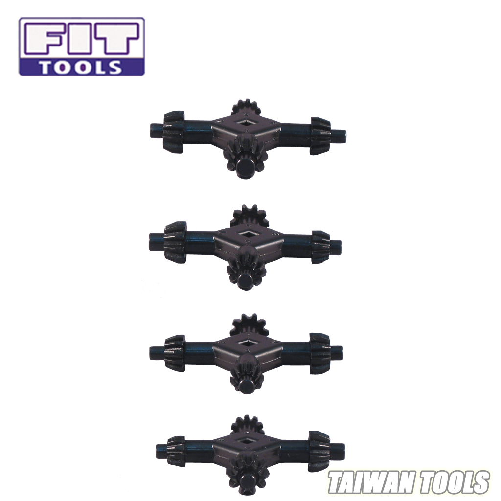 Fit Tools Universal 4-way Drill Chuck Master Key (4 Sizes)