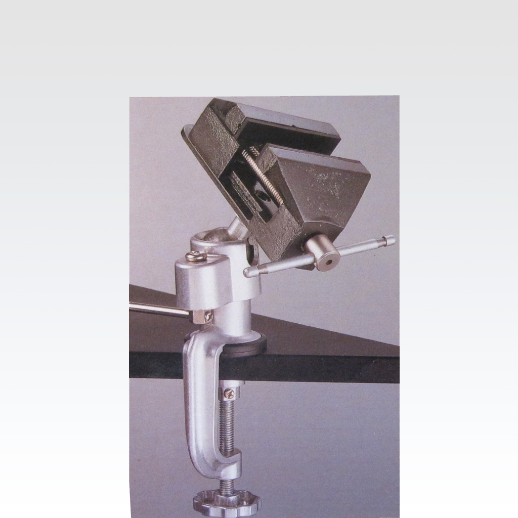 Fit Tools Universal Heavy Duty Adjustable Swivel Table Vice And Drill Clamp