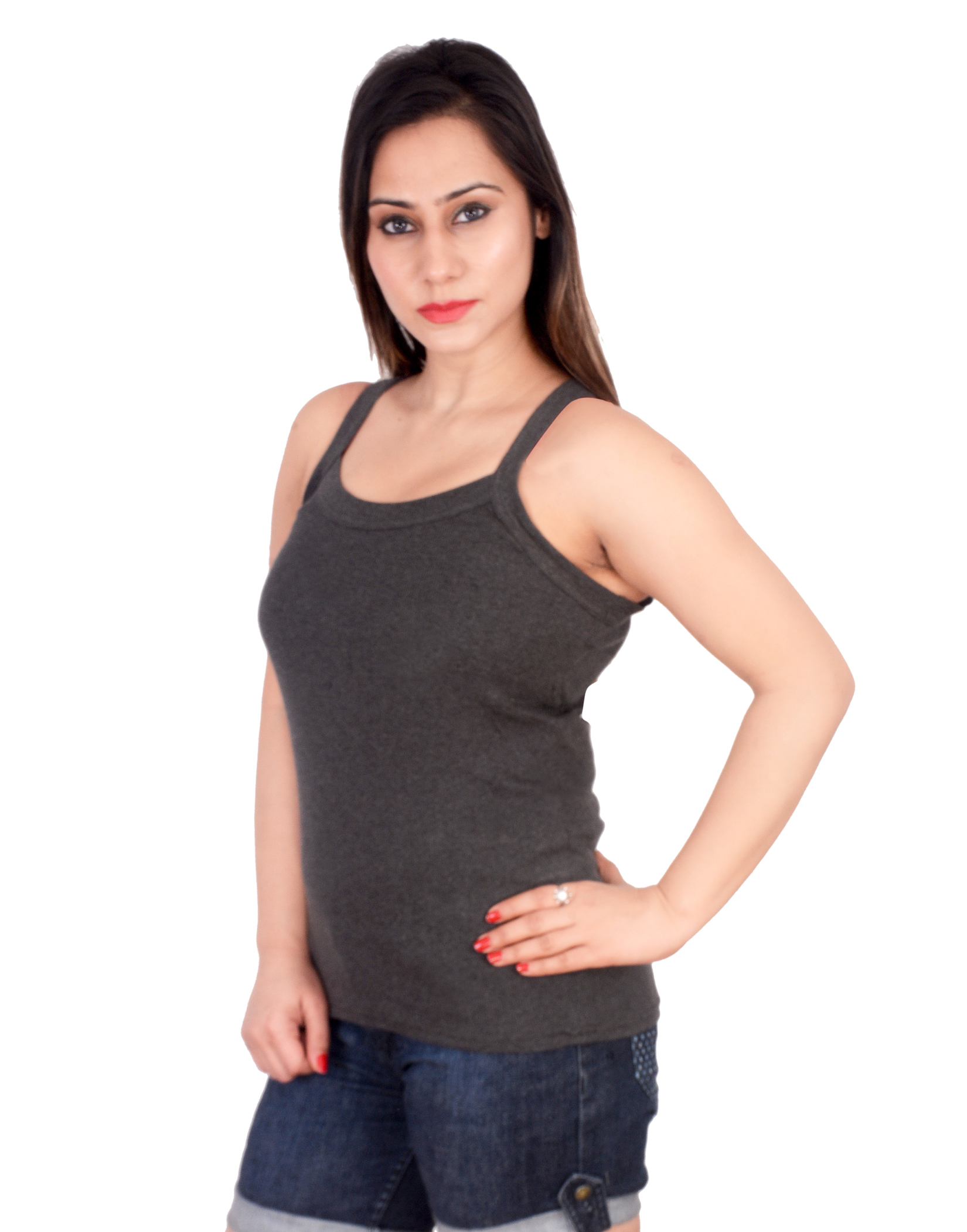 Ladies Sandow - Viscose Material, Sleeveless Western Dress | Versatile For Formal And Casual Wear, Sunburn Protection
