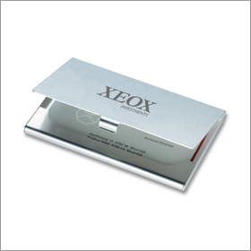 Business Card Holder - Steel Square | Light Weight Design for Effortless Portability and Stylish Presentation