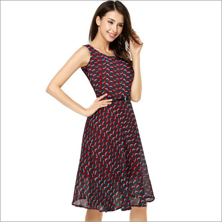 Multi Ladies Designer Exclusive Western Dress