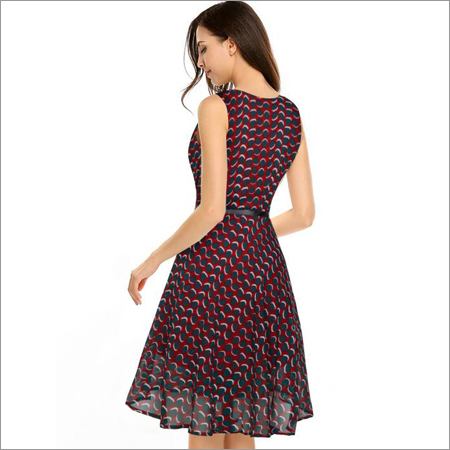 Multi Ladies Designer Exclusive Western Dress
