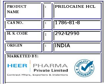 प्रिलोकैन एचसीएल