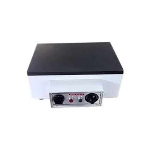 White And Grey Hot Plate Rectangular