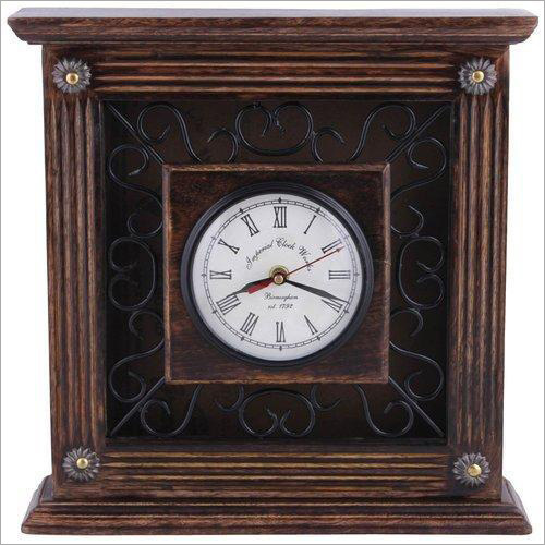 Wooden Table Clock