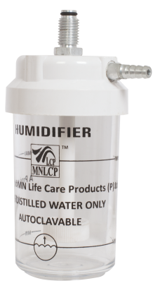Humidifier Bottles - Abs & Polycarbonate, 0-100ml & 0-250ml White, Durable Design, Easy Disassembling & Reassembling, Rugged Build