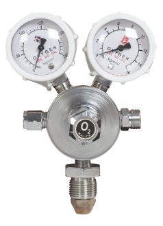 Twin Stage Twin Gauge Mox Regulators Application: For Hospital
