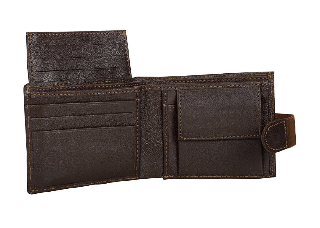 Dark Brown Leather Wallet