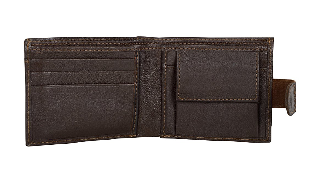 Dark Brown Leather Wallet