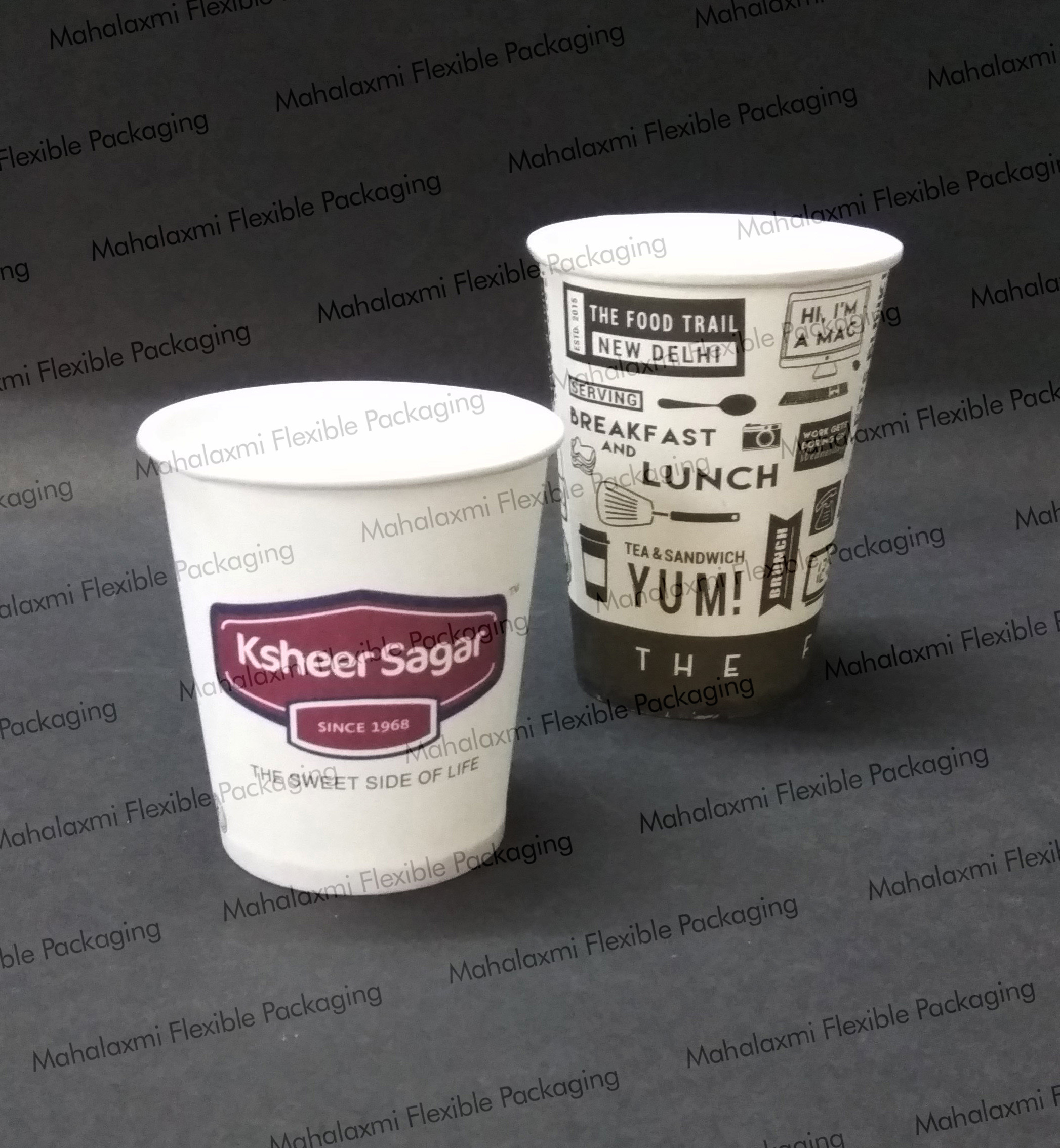 Paper Glass - Paper Material, Custom Sizes Available | Customized Printing For Hot Beverages