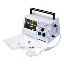 1200 V Electrical Defibrillator - Metal, 7.5 x 20 x 24 cm, 9 kg | Ideal for Cardiovascular Applications