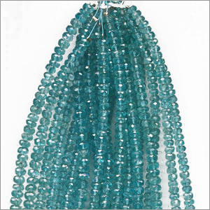 Apatite Facetted Beads