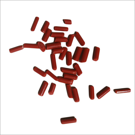ABS Red Granules - Reprocess, Density: 1.060-1.080 g·cm−3, Tensile Strength: 40 - 85 MPa, Melting Point: 105 °C | High Impact Strength, Dimensional Stability, Good Electrical Properties
