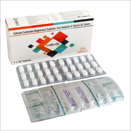 कैल्शियम कार्बोनेट टैबलेट