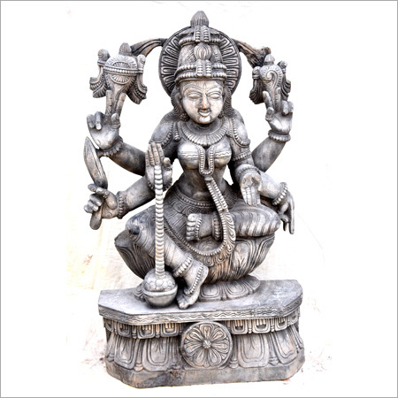 Metal Veera Lakshmi Statue